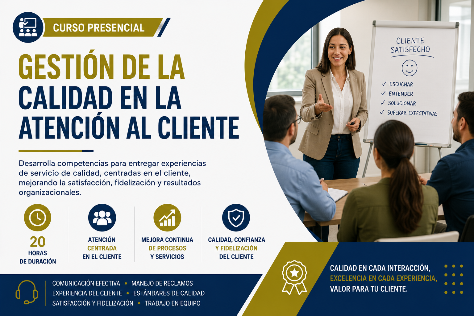GESTIÓN DE LA CALIDAD EN LA ATENCIÓN AL CLIENTE