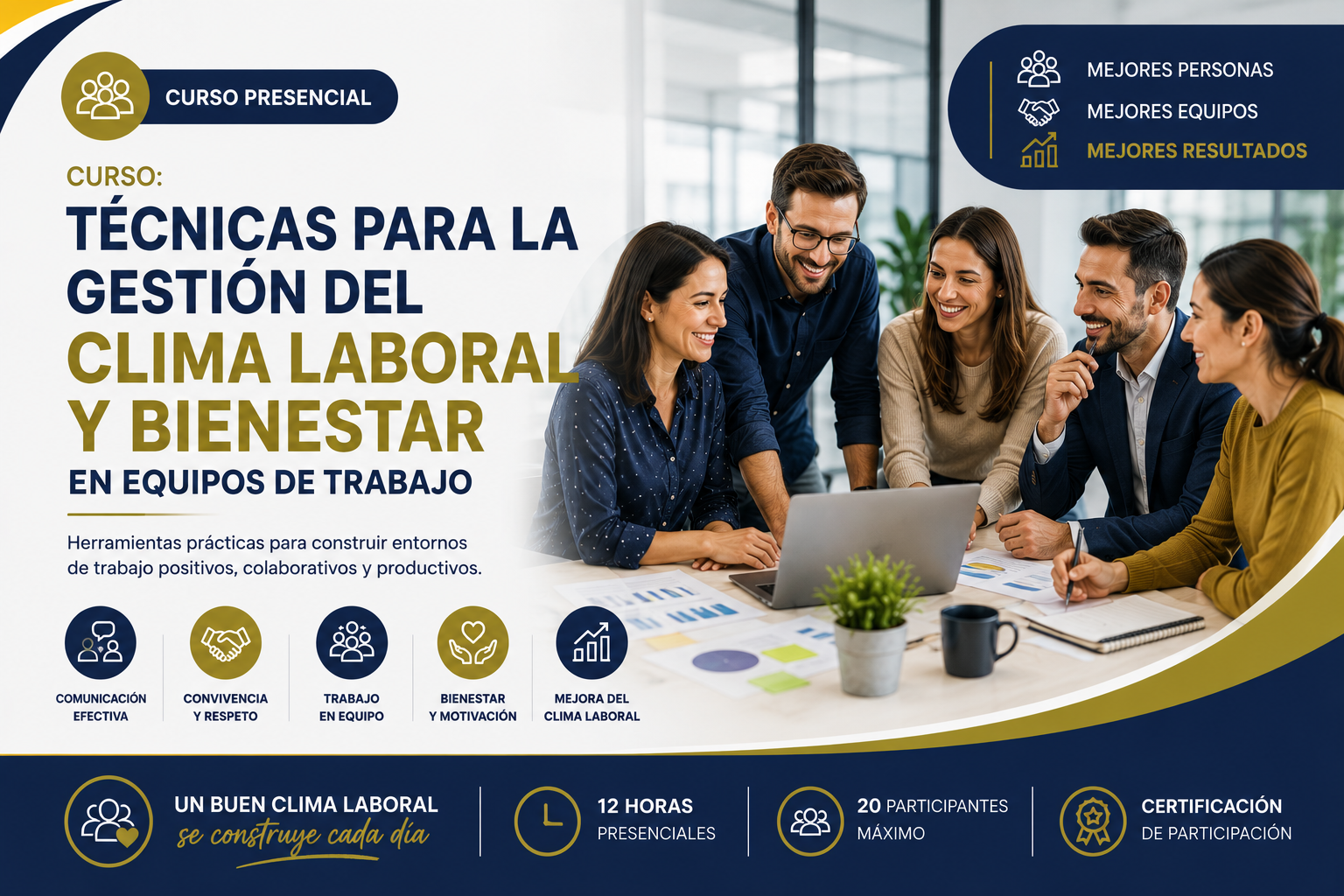 Técnicas para la Gestión del Clima Laboral y Bienestar en Equipos de Trabajo